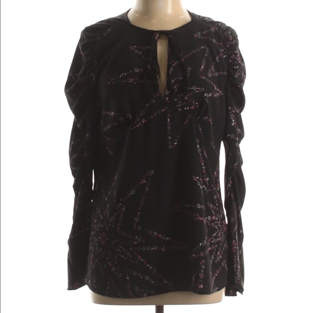 Topshop long sleeve lightweight blouse. Size 10